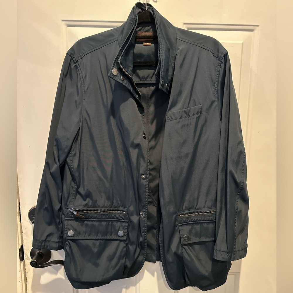 Michael Kors men’s navy coat.